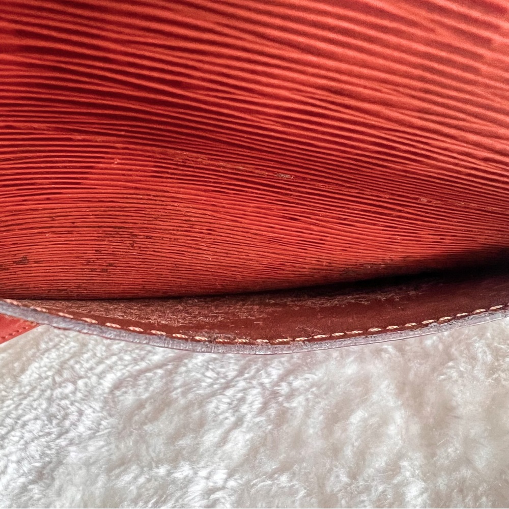 Louis Vuitton Saint Cloud In Brown Epi Leather Vintage Crossbody Shoulder Bag - Picture 6 of 16